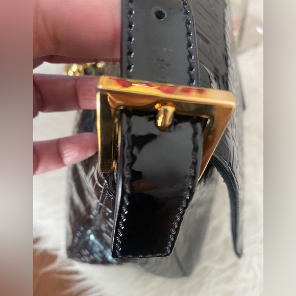 FENDI
Patent FF Embossed Forever Mama Baguette Black - Picture 6 of 14